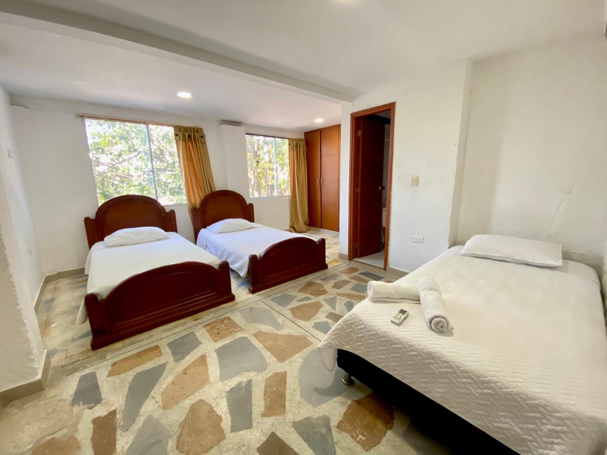 Hotel Cabanas Villa Roca, Rodadero سانتا مارتا المظهر الخارجي الصورة